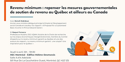 Revenu minimum : repenser les mesures gouvernementales de soutien du revenu primary image