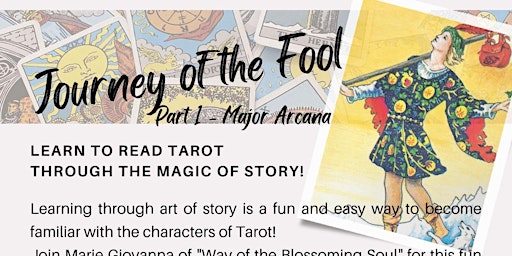 Imagem principal do evento Journey of the Fool - Intro to Tarot Part 1