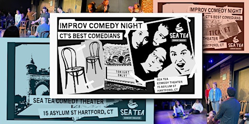Image principale de Improv Comedy Night feat. STOAT, The Hall of Presidents, and Sea Tea TourCo
