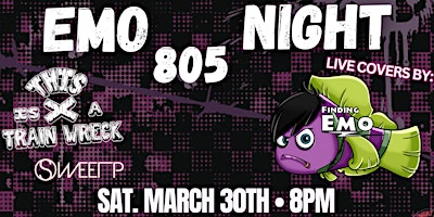 Primaire afbeelding van EMO NIGHT 805 @ TARANTULA HILL!