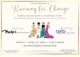 Primaire afbeelding van Runway for Change: Spring Fashion Show & Charitable Event