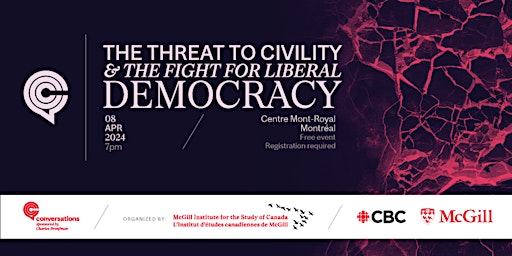 Imagem principal do evento The threat to civility and the fight for liberal democracy