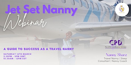 Jet Set Nanny: A guide to success as a Travel Nanny primary image