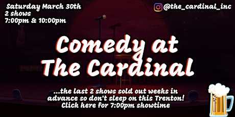 Comedy at The Cardinal!