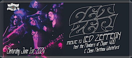 Imagem principal do evento Get Zep! - Tribute to Led Zeppelin at Waterhole, Saranac Lake, NY