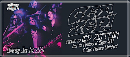 Immagine principale di Get Zep! - Tribute to Led Zeppelin at Waterhole, Saranac Lake, NY 