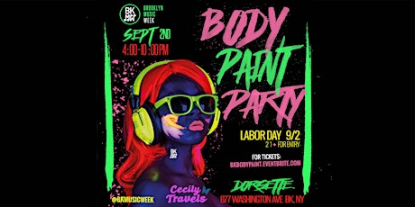 BodyPaint Paint Party - Labor Day Celebration  primary image