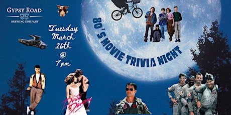 80s Movies Trivia at Gypsy Road Brewing Company primary image