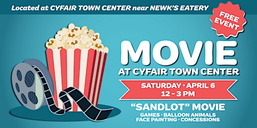 Imagem principal do evento Movie At Cyfair Town Center (FREE EVENT)
