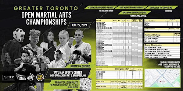 Greater Toronto Open Martial Arts Championships