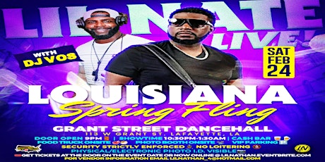 LOUISIANA SPRING FLINGW/ LIL' NATHAN & THE ZYDECO BIG TIMERS & DJ VOS primary image