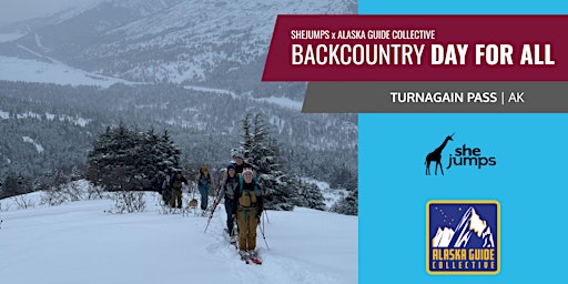 Imagem principal do evento SheJumps x Alaska Guide Collective | Turnagain Backcountry Day For All | AK