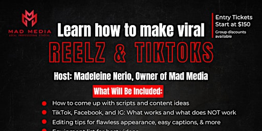 Imagen principal de How to create Viral Reelz, TikToks and Videos