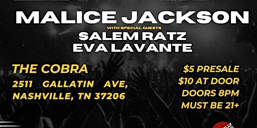 Imagem principal de Malice Jackson | Salem Ratz | Eva Lavante