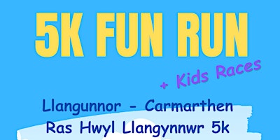 Imagen principal de Llangunnor 5k Fun Run & Kids Races