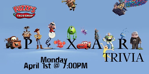 Imagen principal de Disney Pixar Trivia at Fuzzy's Taco Shop