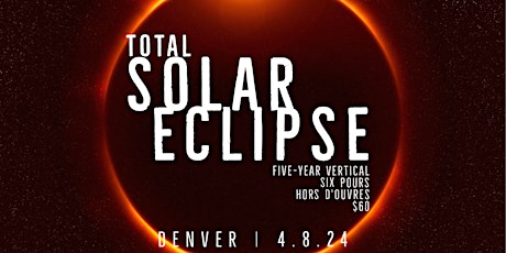 Total Solar Eclipse - 5-year vertical