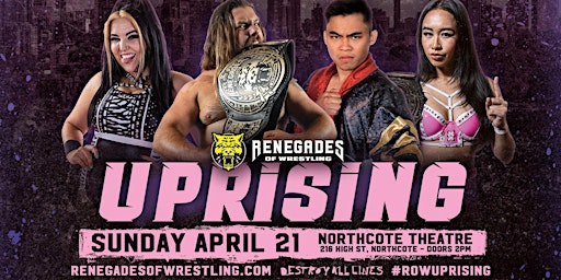 Renegades of Wrestling - Uprising 2024 primary image