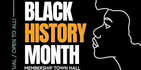 NABA METRO DC CHAPTER PRESENTS: BLACK HISTORY MONTH TOWN HALL primary image