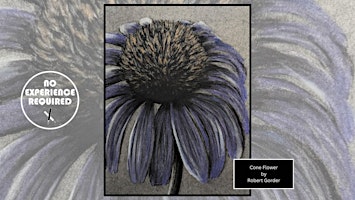 Primaire afbeelding van Charcoal Drawing Event "Cone Flower" in Reedsburg