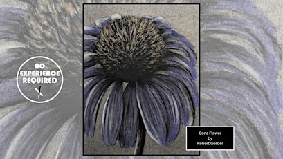 Charcoal Drawing Event "Cone Flower" in Milladore