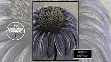 Charcoal Drawing Event "Cone Flower" in Reedsburg primary image