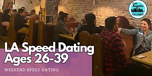 Image principale de Speed Dating (Ages 26-39) | Santa Monica