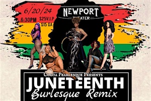 Primaire afbeelding van Cocoa Pearlesque Presents: The Juneteenth Burlesque Remix Cabaret
