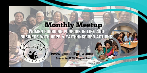 Imagem principal do evento Graced2Grow Circle Monthly Meetup