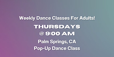 Burlesque & Jazz Funk Fusion Pop-Up Dance Class For Adults primary image