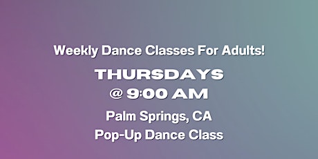 Burlesque & Jazz Funk Fusion Pop-Up Dance Class For Adults