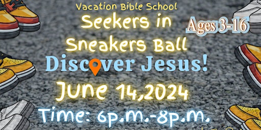 Primaire afbeelding van Seekers in Sneaker Ball Vacation Bible School