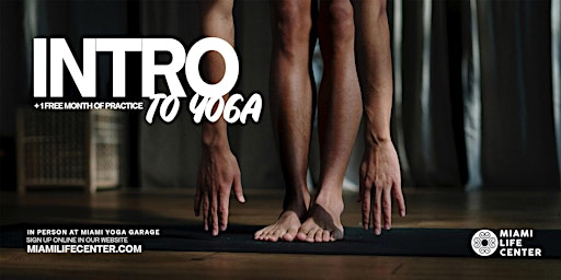 Imagem principal do evento Intro to Yoga + 1 month of practice at MLC