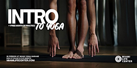 Intro to Yoga + 1 month of practice at MLC