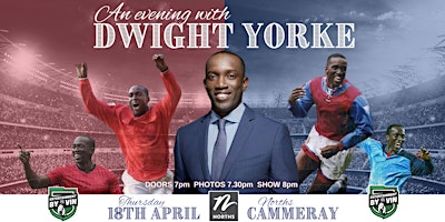 Imagem principal do evento An Evening with Dwight Yorke LIVE in Sydney!