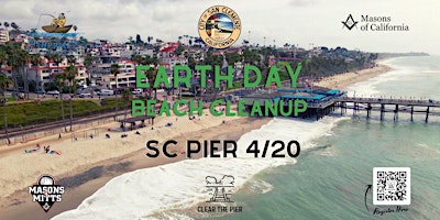 Primaire afbeelding van Earth Day Beach Cleanup - SC Pier