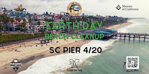 Image principale de Earth Day Beach Cleanup - SC Pier