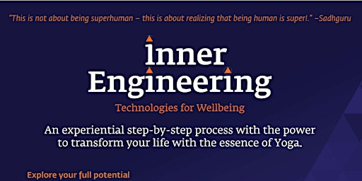 Primaire afbeelding van Inner Engineering Total 4-day in Minneapolis with Free Intro Talk