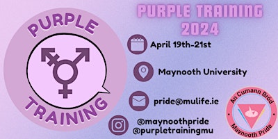 Imagem principal do evento Purple Training 2024