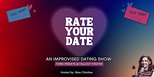 Hauptbild für Rate Your Date: An Improvised Dating Show!