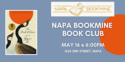 Imagem principal do evento Napa Bookmine Book Club: The Book of Goose by Yiyun Li