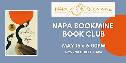 Image principale de Napa Bookmine Book Club: The Book of Goose by Yiyun Li