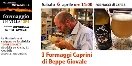 I formaggi caprini  di Beppe Giovale