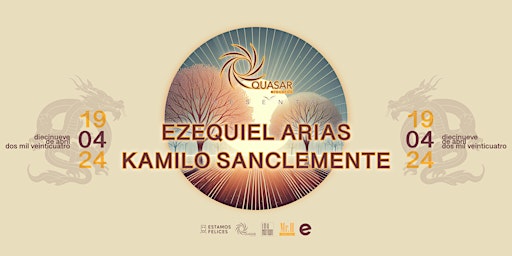 Imagem principal do evento Ezequiel Arias & Kamilo Sanclemente // 19 de Abril del 2024