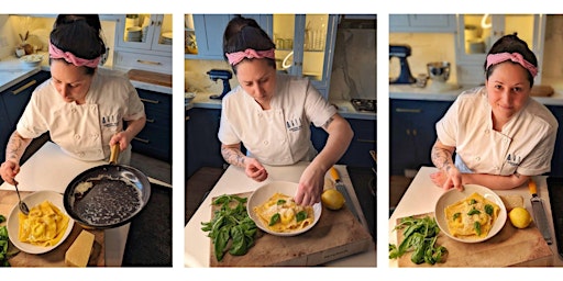 Imagem principal de Dinner Party Cooking Class: A Ravioli Feast with Chef Angela Cortese
