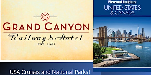 Imagen principal de AAA Travel Presents U.S. Cruises and Grand Canyon Railway