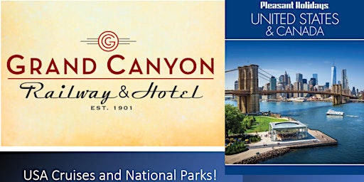 Imagen principal de AAA Travel Presents USA Cruises and Grand Canyon Railway!