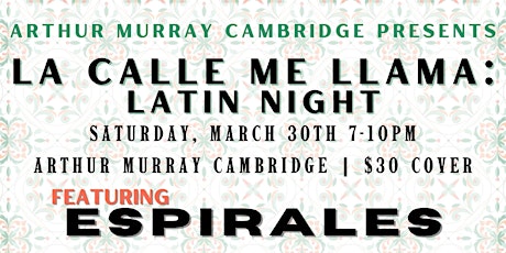 Salsa Dance Night feat. Espirales!