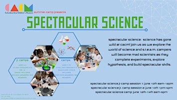 Imagem principal do evento Spectacular Science Camp