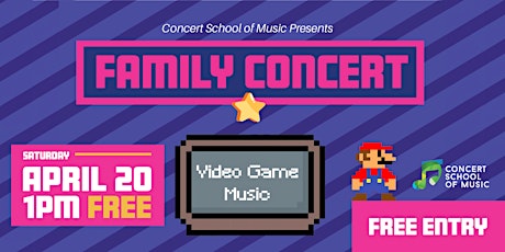 CSM Free Family Concert: Video Game Favorites!
